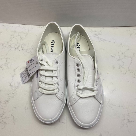 Superga Shoes - Superga Women's 2750 Nappaleau Leather Sneakers - US 9.5